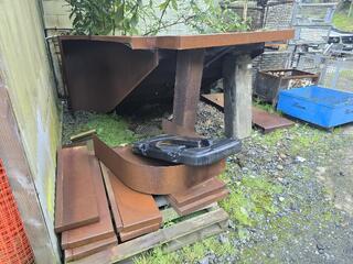 Large Set of Steel Stairs