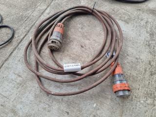 4M Three Phase 32Amp 500V 50Hz Extension Lead