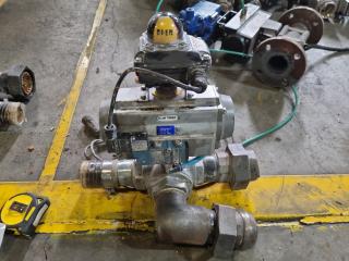 Large Pneumatic Actuators with Valve
