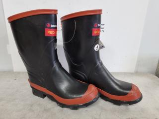Skellerup Red Band Women's / Youth Gumboots, Size 4