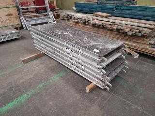 6 x 1.95M Scaffolding Platforms with Doors