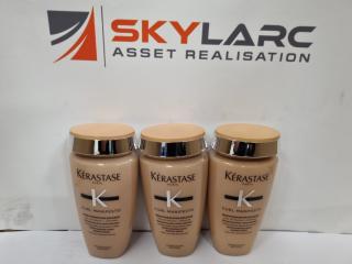 3x Kérastase Curl Manifesto Bain Hydration Douceur Shampoo