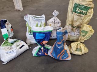 Assorted Open Bulk Agricultural Seed Bags
