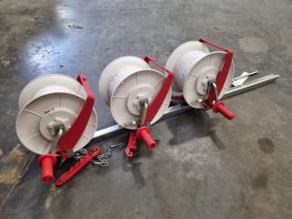Speedrite Pre-wound Triple Geared Reel w/ Poliwire