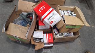 Assorted Bearings and Housings