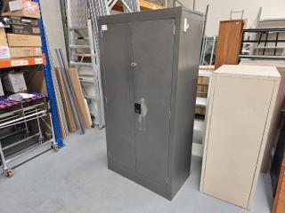 Metal Two Door Cupboard 