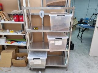 Stainless Shelving Unit