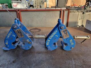 2x Titan Girder Clamps, 2-Ton Capacities
