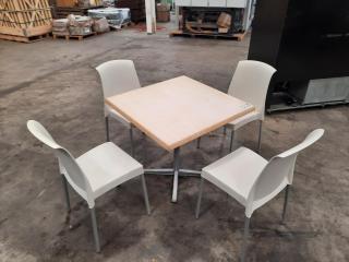 Cafe Table and Chairs Set