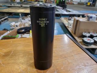 Richey Electrolytic Capacitor 6100MFD, 350VDC
