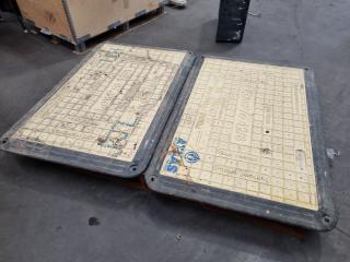 2x LowPro 12/8 Trench Cover Panels