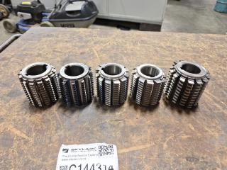 5 x Gear Hobber Cutters