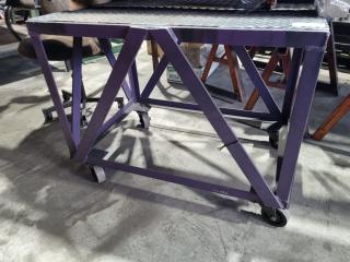 Heavy Duty Mobile Table Trolley