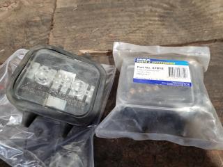 2x Weatherproof Electrical Junction Boxes
