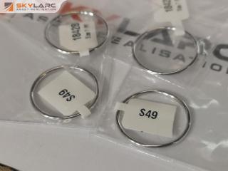 4x 18428 rings