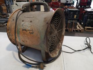 Portable Industrial 250mm Dia Blower Fan Unit