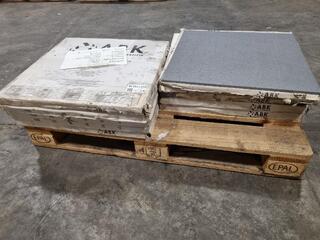 29x Rectified Porcelain 600x600mm Tiles