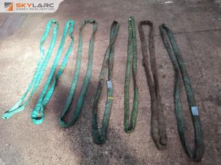 7x 2-Ton 2-Metre Length Industrial Lifting Straps
