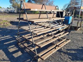 Double Sided Heavy Duty Steel Storage Rack