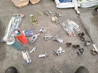 D-Shackles, Spring Hook, Cable Ties, Swivel Hooks, Tape, Hose Clamps