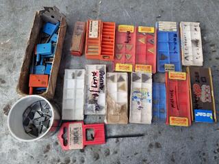 Assorted Mill Inserts + Insert Hex Keys Assortment