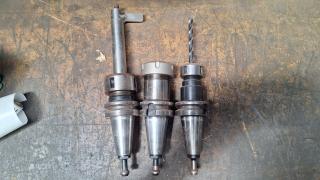 3 x BT40 Tool Holders