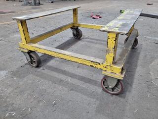 Heavy Steel Flat Materials Trolley