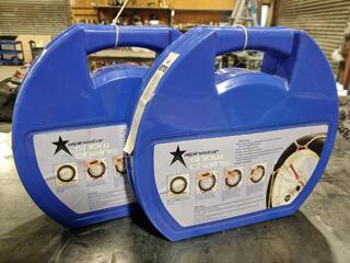 AlpineStar AS070 Snow Chains, 2x New Sets
