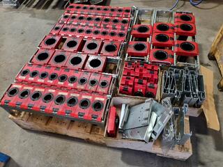 Pallet of Sandvick Coromant Capto Tooling Holder Racks