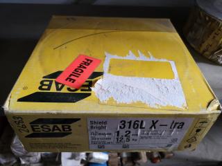 ESAB Shield Bright 316L X-tra Stainless Steel Welding Wire, 1.2mm Size