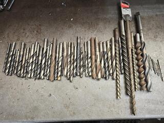 Large Lot of Drill Bits 