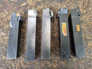 5 x Lathe Turning Tools
