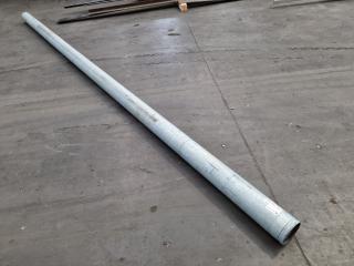 Galvanised Steel Pipe, 4000x115mm