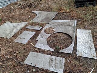 Assorted Treadplate offcuts
