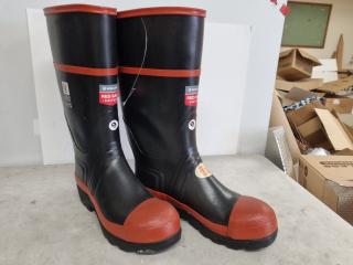 Skellerup Red Band Safety Gumboots, Size 9