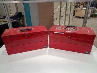 2 SCA Cantilever 5 Tray Tool Boxes