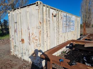 20-foot Shipping Container Mobile Workshop Conversion
