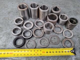 21x Assorted Milling Cutter Spacer Rings / Adapters