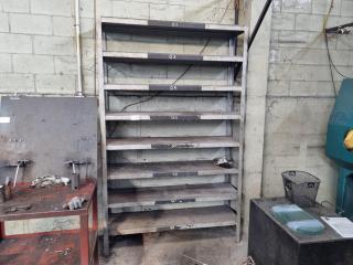 Heavy Steel Workshop Shelving Unit