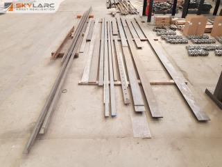 Huge Lot of Assorted Flat Bar and Angle Steel
