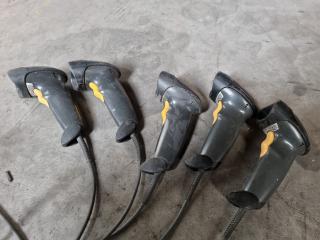 5x Symbol General Purpose Barcode Scanners LS2208