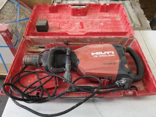 Hilti TE 1000-AVR Demolition Hammer w/ Case