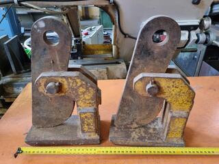 2x Horizontal.Plate Clamps, 1500kg Capacity