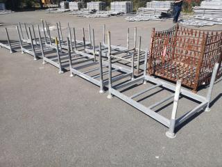 9x Scaffolding Stillage Storage Units
