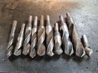 10 x Large Diameter Drill Bits