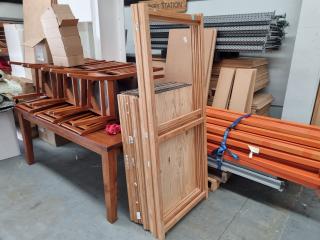 Lundia Wooden Shelving Assembly