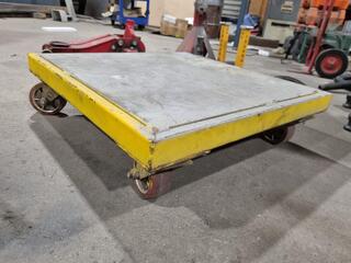Heavy Steel Low Profile Platform Trolley